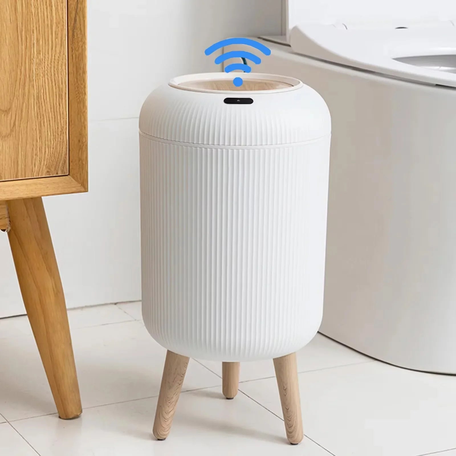Smart Motion Sensor Trash Bin