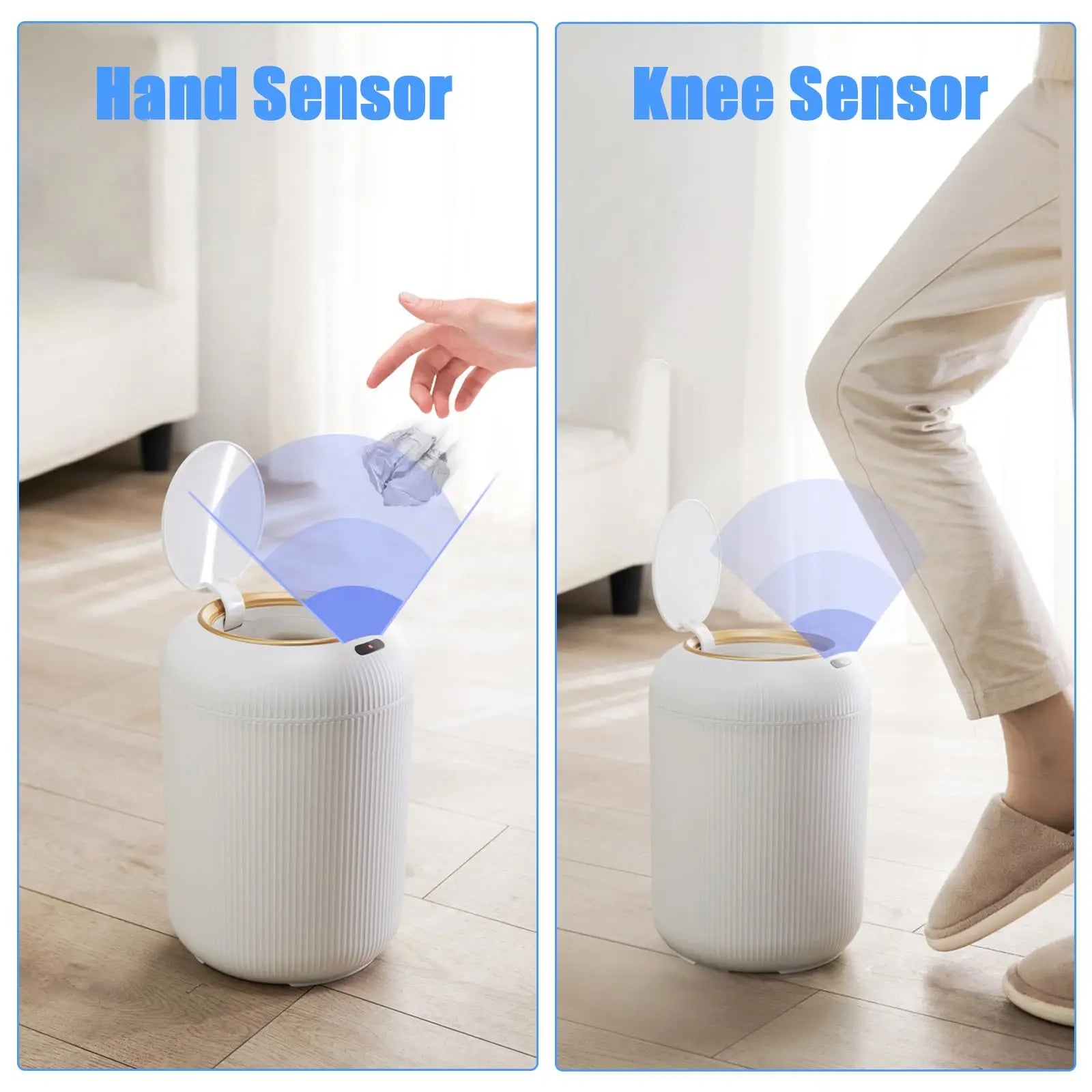 Smart Motion Sensor Trash Bin