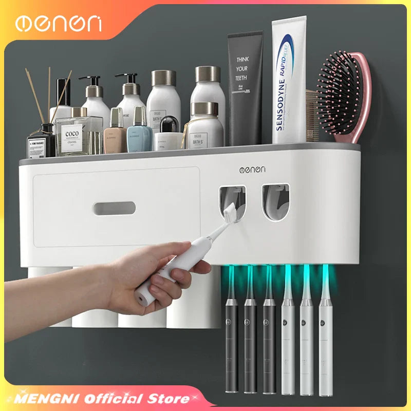 Smart Toothpaste Dispenser Set