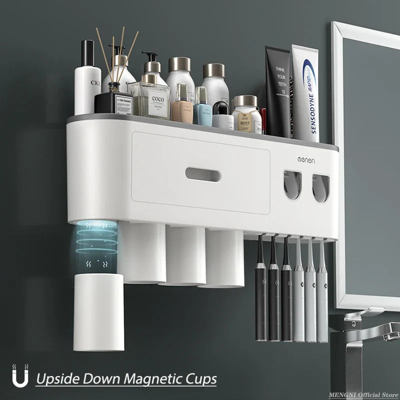 Smart Toothpaste Dispenser Set