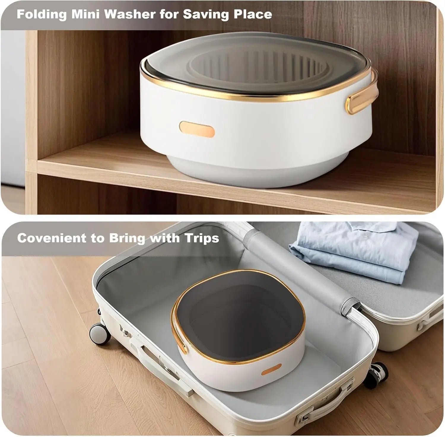 Portable Foldable Mini Washer